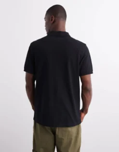 Polo Shirts*DESIGN Pique Polo In Black