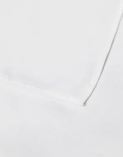 Ties*DESIGN Pocket Square In White