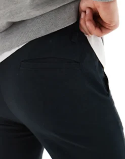 Trousers & Chinos*DESIGN Skinny Chinos In Black