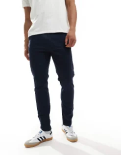 Trousers & Chinos*DESIGN Skinny Chinos In Navy