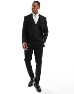 Suits & Tailoring*DESIGN Skinny Suit In Black