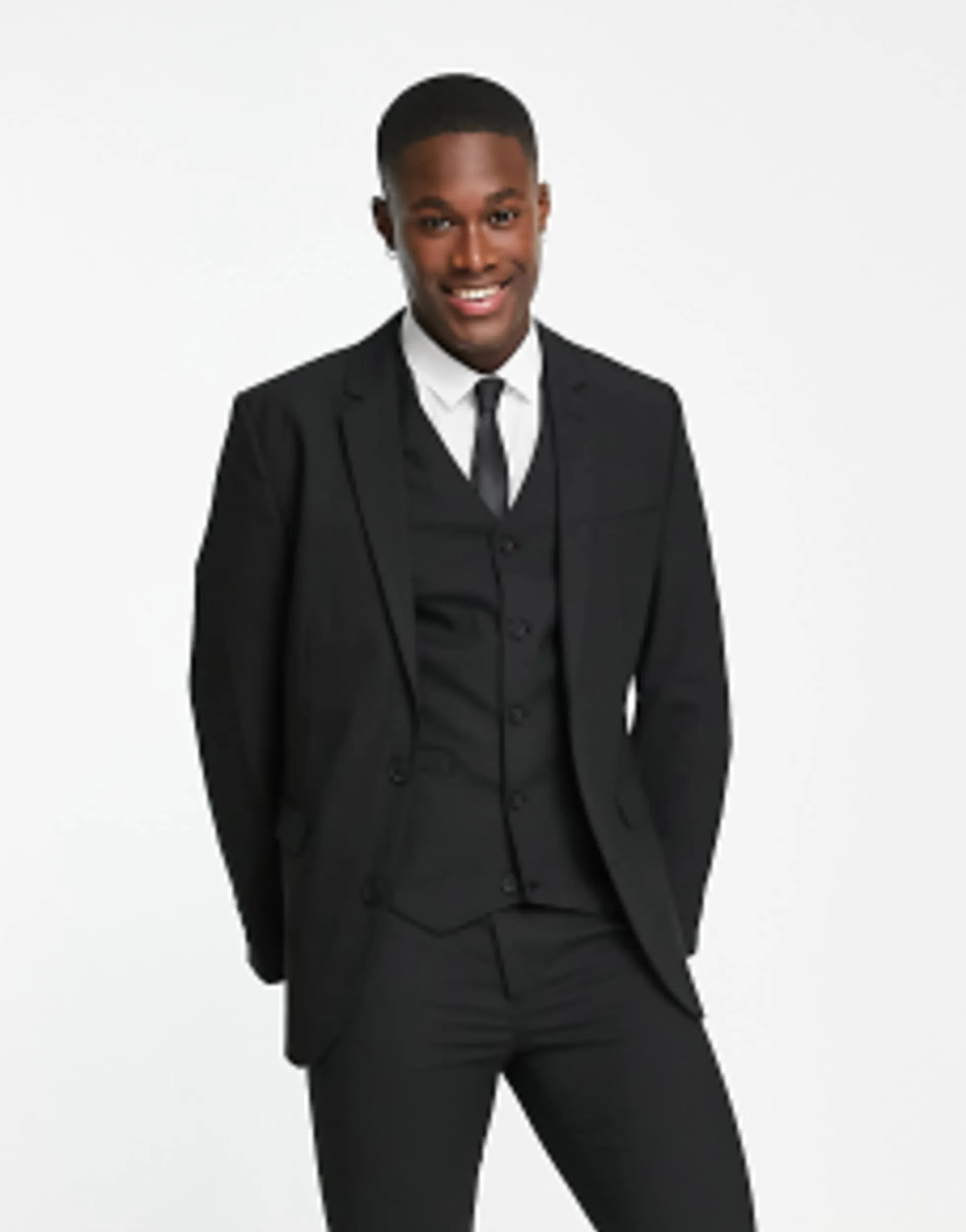 Suits & Tailoring*DESIGN Skinny Suit In Black