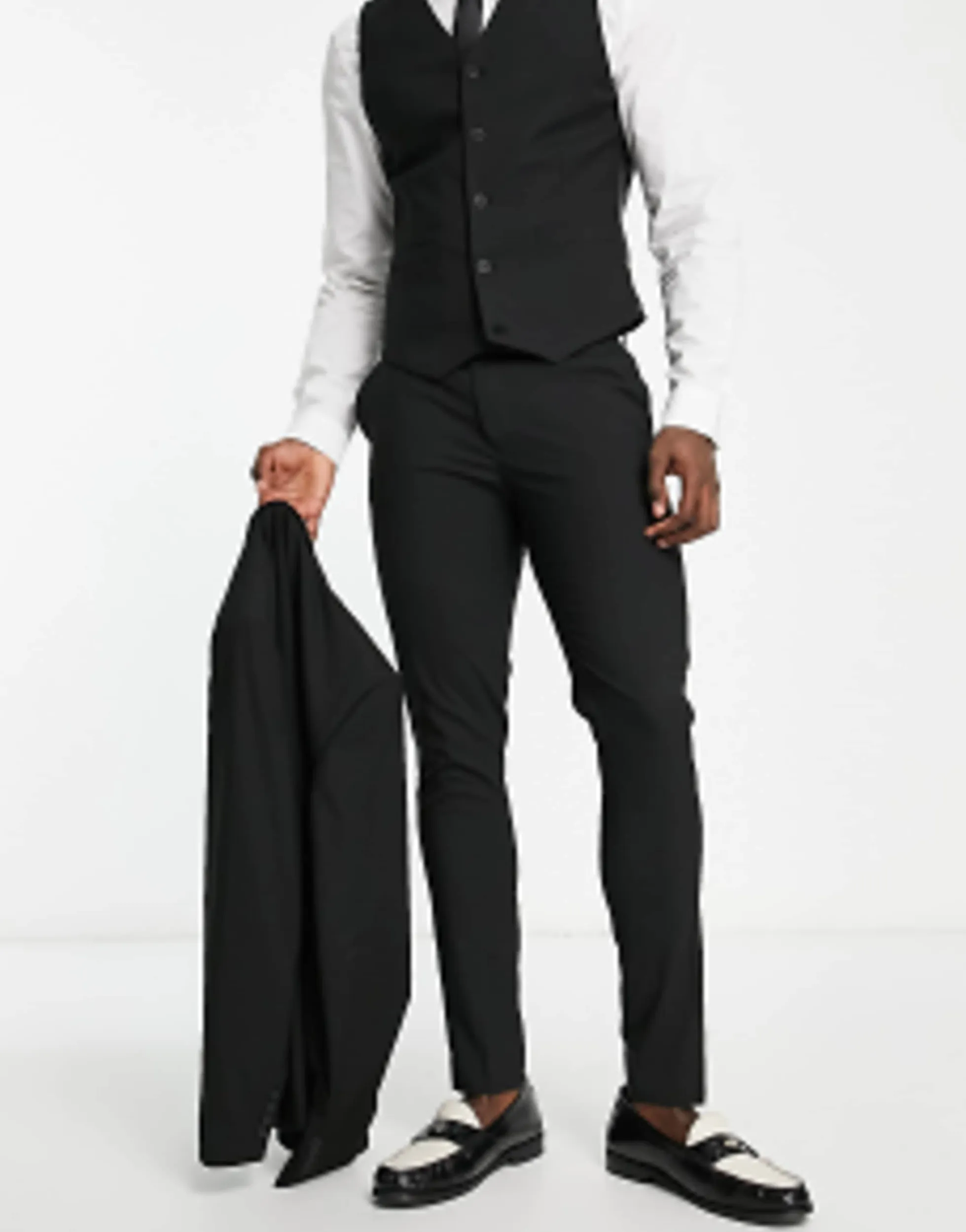 Suits & Tailoring*DESIGN Skinny Suit In Black