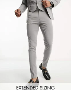 Suits & Tailoring*DESIGN Skinny Suit In Grey