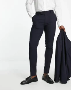 Suits & Tailoring*DESIGN Skinny Suit In Navy