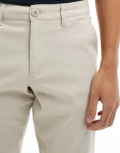 Trousers & Chinos*DESIGN Slim Chinos In Stone