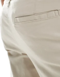 Trousers & Chinos*DESIGN Slim Chinos In Stone