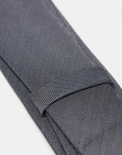 Ties*DESIGN Standard Tie In Charcoal