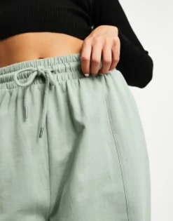 Tracksuits & Joggers*DESIGN Straight Leg Jogger In Sage Green