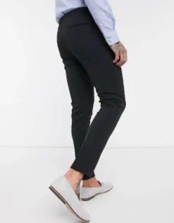 Trousers & Chinos*DESIGN Super Skinny Smart Trouser In Black