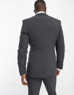 Suits & Tailoring*DESIGN Super Skinny Suit Jacket In Charcoal