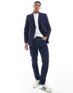 Suits & Tailoring*DESIGN Super Skinny Suit In Navy