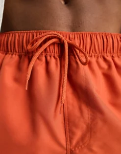 Swimwear*DESIGN Swim Shorts In Short Length In Orange Orange Rust