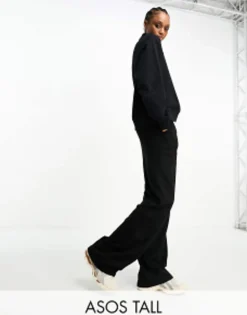 Tracksuits & Joggers*Tall Design Straight Leg Jogger Co-Ord In Black
