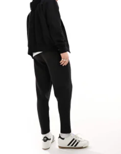 Tracksuits*DESIGN Tapered Scuba Joggers In Black