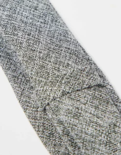 Ties*DESIGN Textured Tie In Charcoal