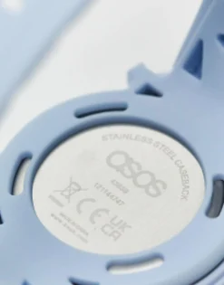 Watches*DESIGN Unisex Silicone Digital Watch In Baby Blue