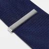 Ties*DESIGN Wedding Tie Bar In Brushed Tone Silver