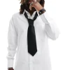 Ties*DESIGN Wide Tie In Black