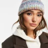 Hats*DESIGN Wool Mix Chunky Mix Knit Beanie In Multi