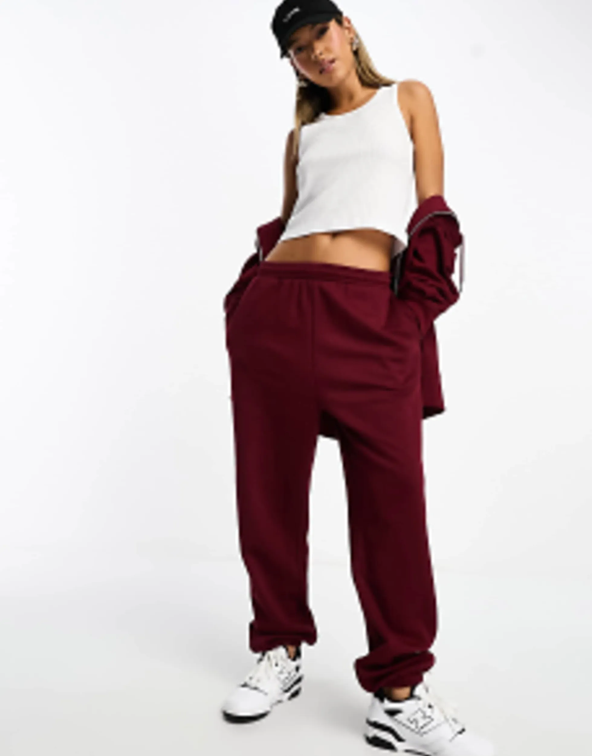 Tracksuits & Joggers*DESIGN Zip Through Hoodie And Jogger In Brown