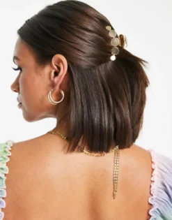 Hair Accessories*DesignB London Disc Hair Claw Gold