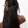 Hair Accessories*DesignB London Irregular Metal Hair Claw In Beige