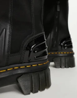 Chelsea Boots*Dr Martens Audrick Chelsea Hi Boots In Nappa Leather Black