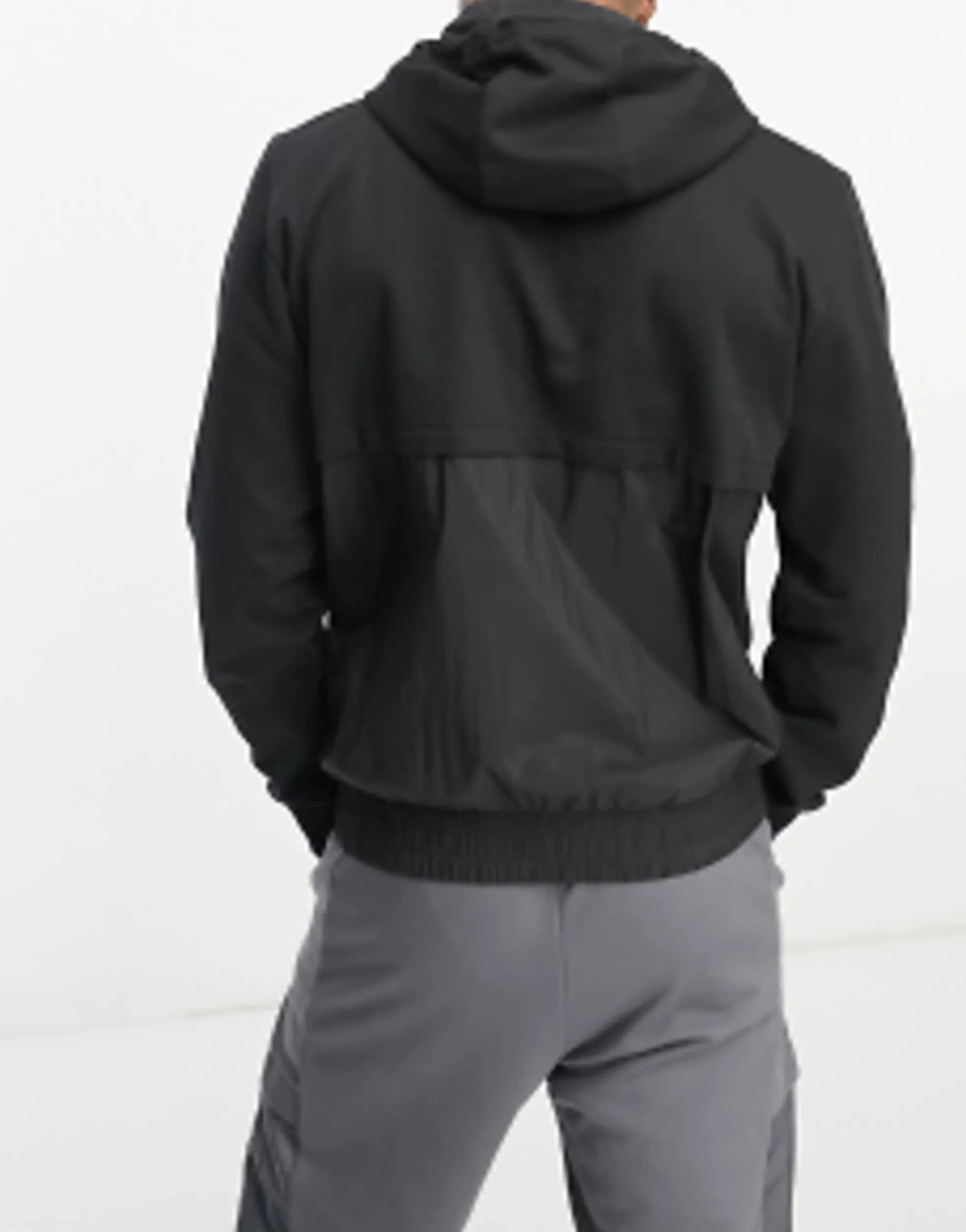 Tracksuits*EA7 Emporio Armani Core Nylon Mix Tracksuit In Black