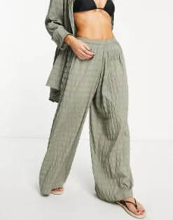 Swimwear & Beachwear*Esmée Esmee Exclusive Textured Co-Ord In Aloe
