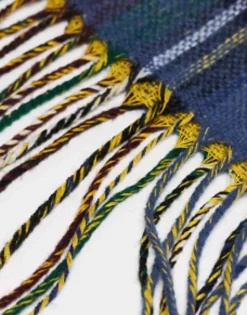 Scarves*Fred Perry Oversized Branded Check Scarf In Multi