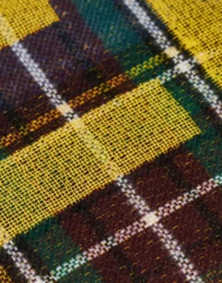 Scarves*Fred Perry Oversized Branded Check Scarf In Multi