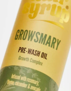 Gifts*Hair Syrup Growsmary Thickening Pre-Wash Hair Oil 100Ml No Colour