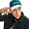 Caps & Hats*Hollister Logo Snapback Baseball Cap In Green/White