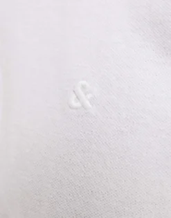 Polo Shirts*Jack & Jones Essentials Slim Fit Pique Logo Polo In White