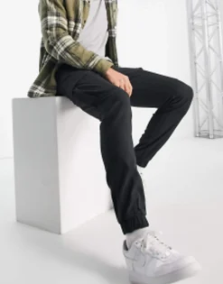 Trousers & Chinos*Jack & Jones Intelligence Slim Fit Cargo In Black