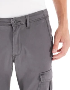 Trousers & Chinos*Jack & Jones Intelligence Slim Fit Cargo Trousers In Dark Grey Asphalt