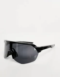 Sunglasses*Jack & Jones Retro Sporty Sunglasses In Black