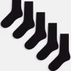 Socks*Jack & Jones Socks 5 Pack In Black