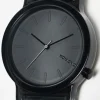 Watches*Komono Mono Clear Watch In Specter Black