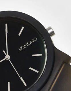Watches*Komono Mono Glow Watch In Black