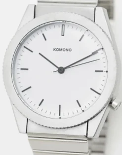 Gifts*Komono Ray Solid Watch In Silver