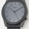 Watches*Komono Ray Solid Watch In Grey Gunmetal