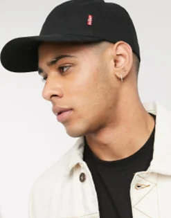 Caps & Hats*Levi's Red Tab Cap In Black