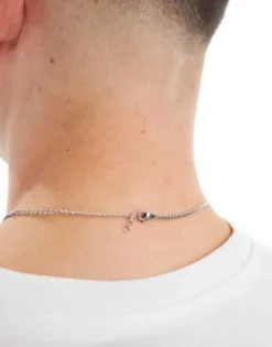 Gifts*LOST SOULS Stainless Steel Thin Box Chain In Silver