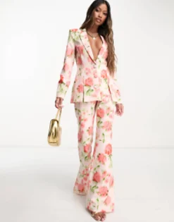 Suits & Tailoring*Luxe Suit Blazer And Trouser In Floral Print - Multi