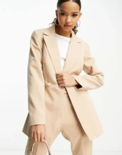 Suits & Tailoring*Miss Selfridge Tailored Co-Ord In Stone