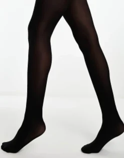 Socks & Tights*Monki 2 Pack 40 Denier Tights In Black