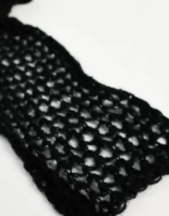 Scarves*Monki Skinny Scarf In Black