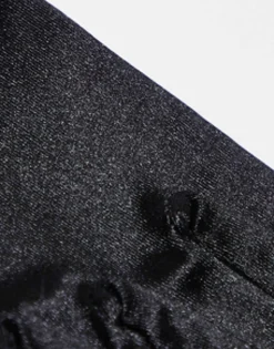 Gloves*My Accessories Curve My Accessories London Curve Halloween Elbow Length Gloves In With Faux Fur Black